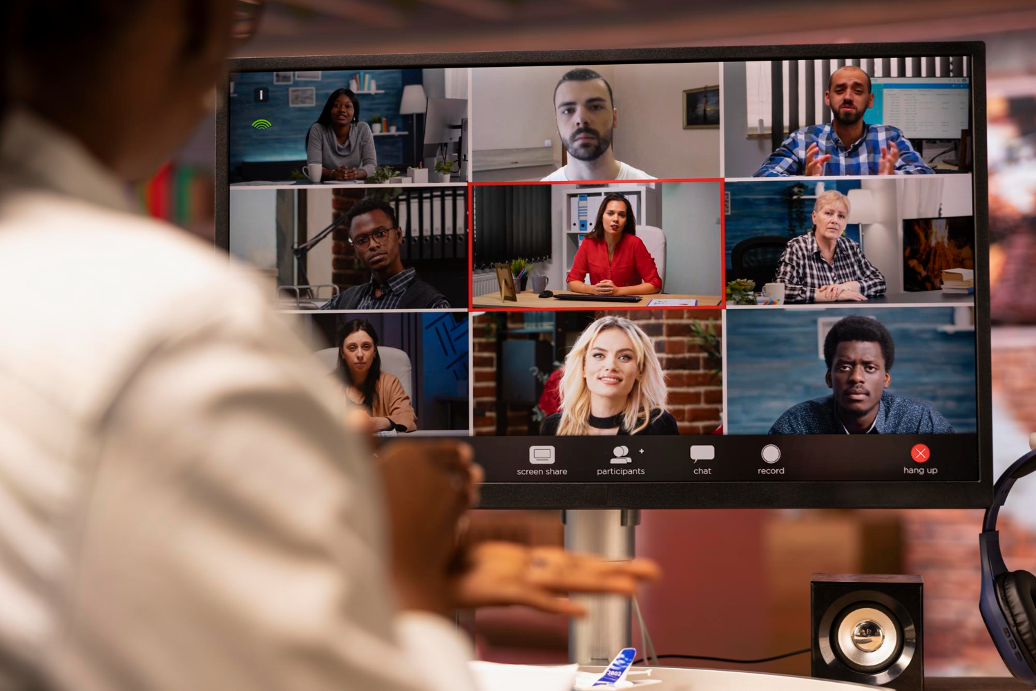 Organiser une visioconférence en télétravail
