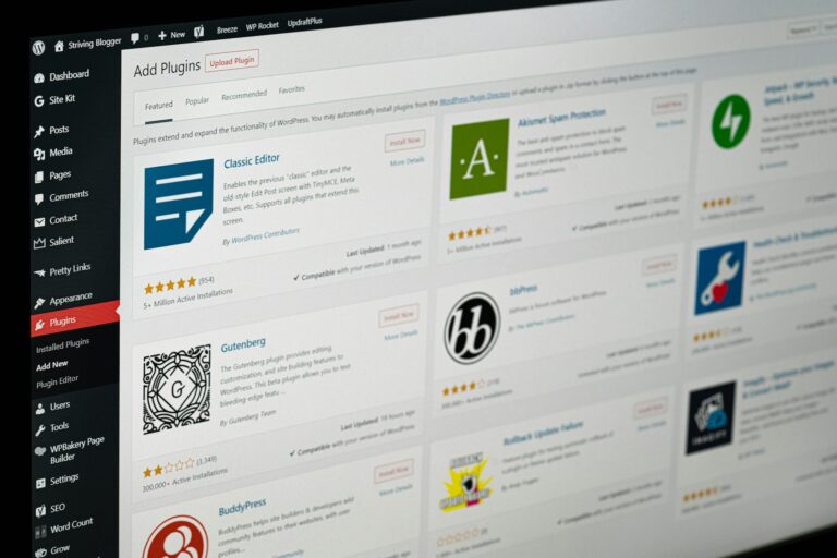 Mise à jour wordpress