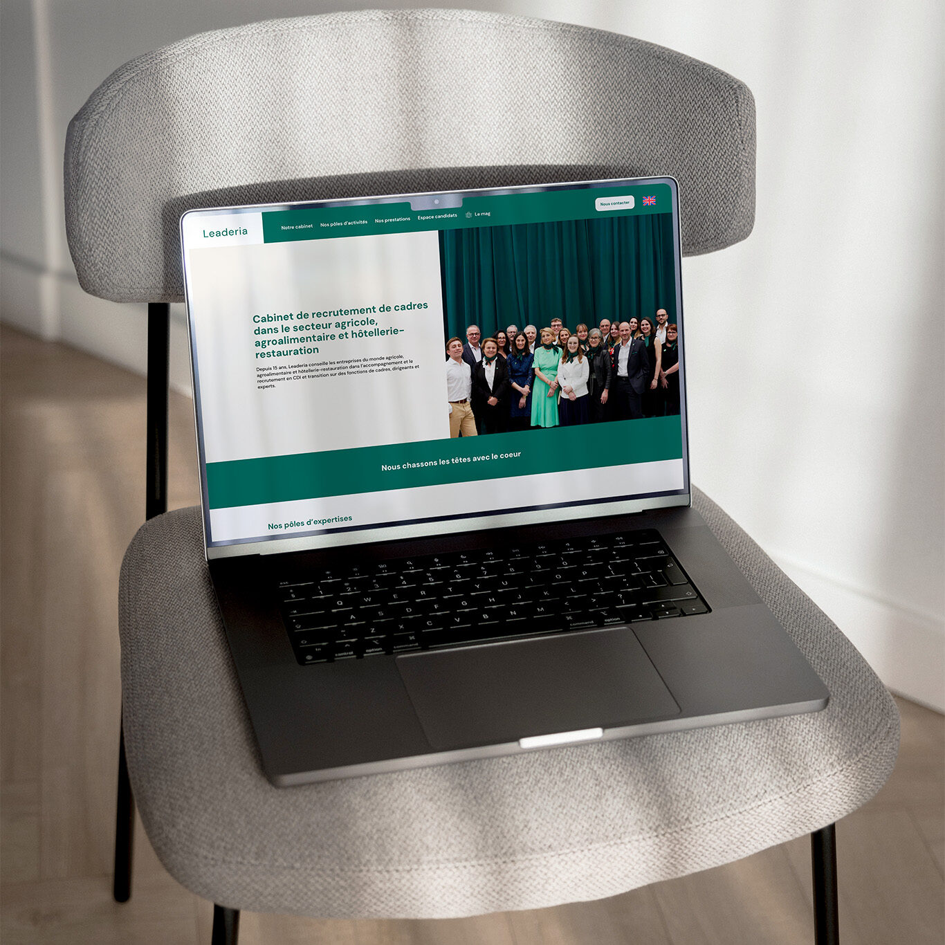 refonte site cabinet de recrutement
