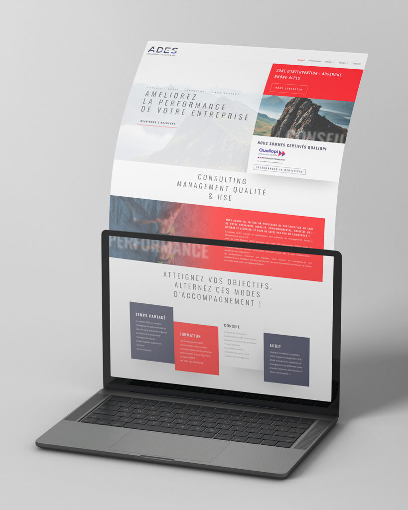 création de site institutionnel