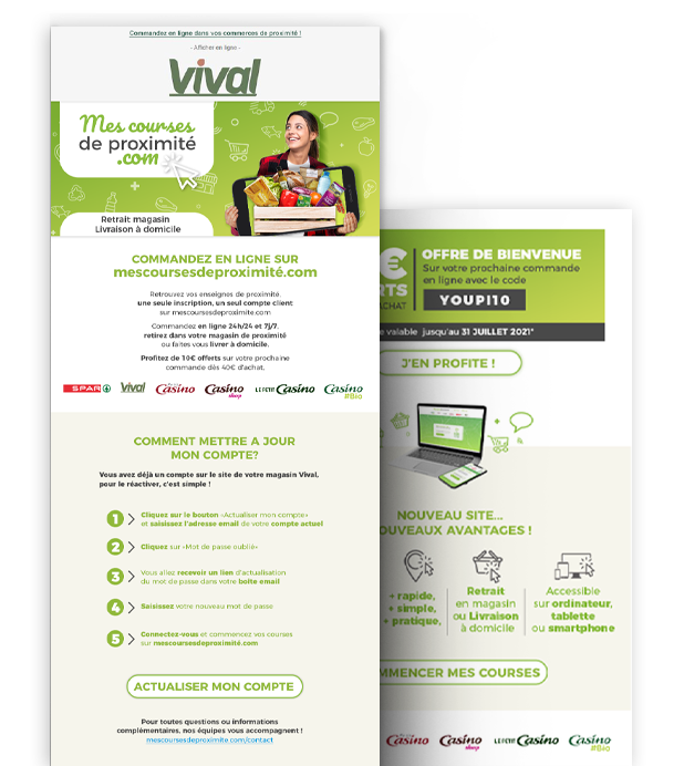 agence emailing