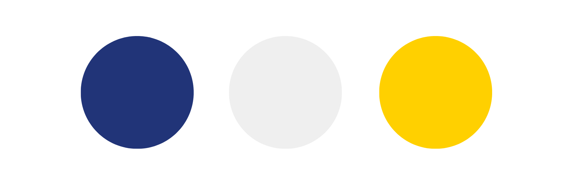 blue and white flatlay minimalist graphic creative agency brand board
