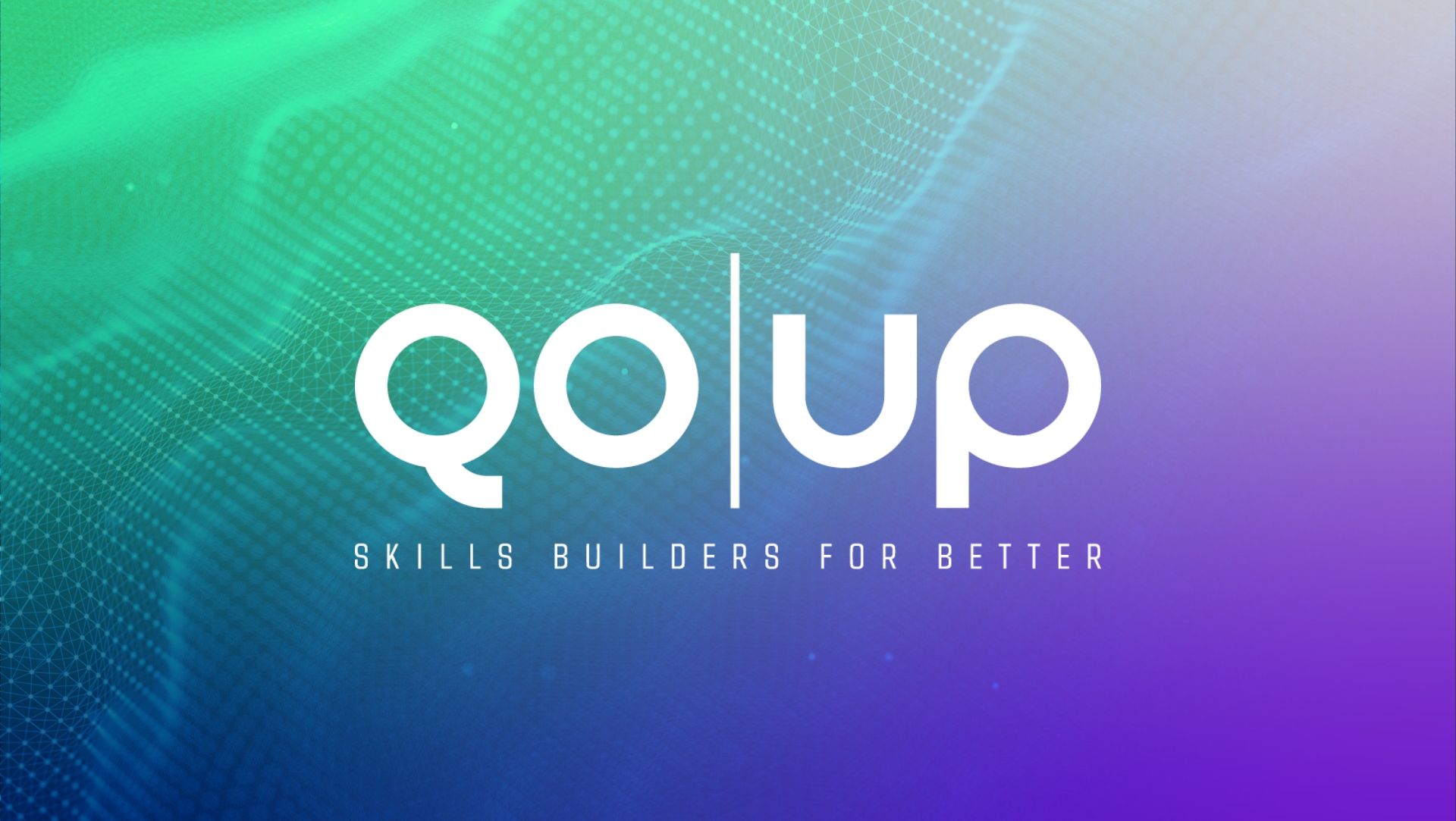 Qo|Up – ESN conseil IT réinventée par l'humain et l'expertise, identité de marque réalisée par Groupe Diagram